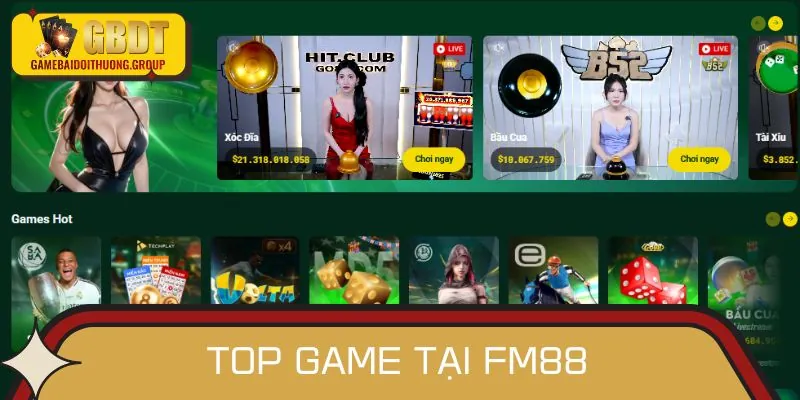 Trải nghiệm các bộ môn game hấp dẫn tại trang web