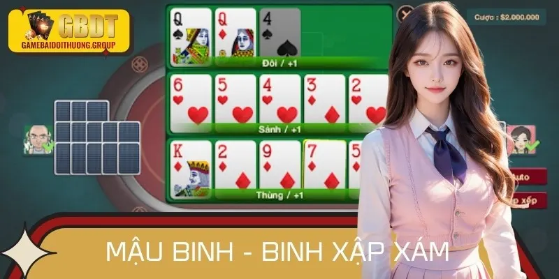 Mậu Binh là tựa game bài đổi thưởng tư duy quen thuộc
