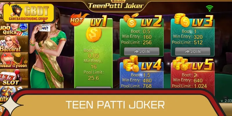 Teen Patti Joker mang dấu ấn của các bộ bài mạnh nhất