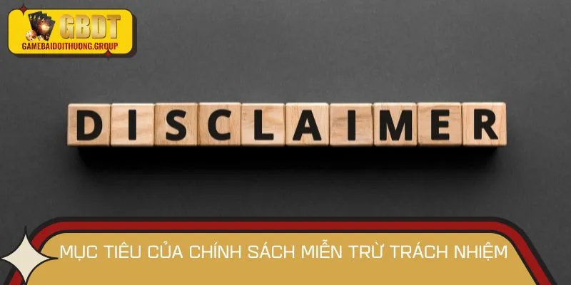 Mục tiêu của chính sách miễn trừ dành cho người đọc