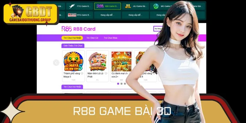R88 Game Bài 3D - Sảnh Cược Thử Thách Mọi Tay Chơi Lão Luyện