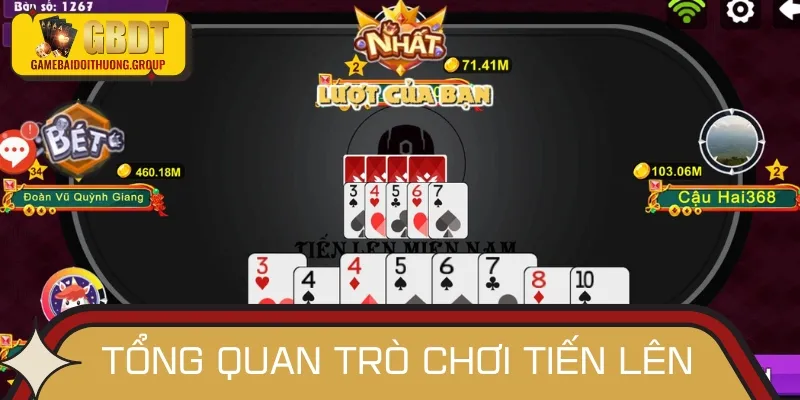 Trò chơi Tiến Lên hấp dẫn, đòi hỏi tư duy chiến lược tốt