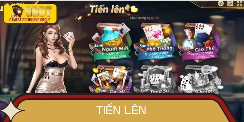 Tiến Lên là một trong những tựa game bài đổi thưởng quen thuộc